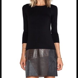 Bailey 44 Women's Black and Brown Mini Dress